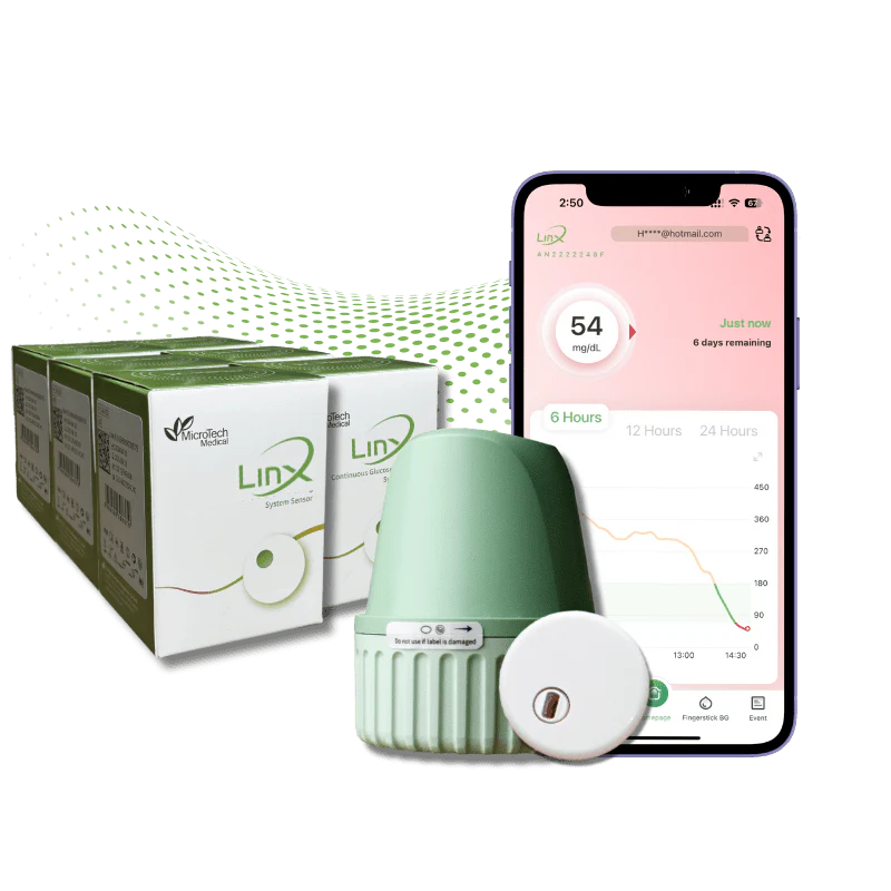 6 LinX CGM Sensors (3 Months) - Image 2